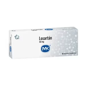 Losartán MK 50 mg x 30 tabletas
