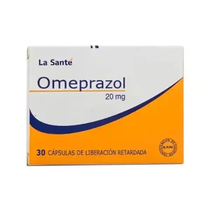 Omeprazol La Santé 20 mg x 30 Cápsula De Liberación Retardada