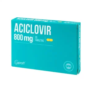 Aciclovir Laproff 800 mg – Caja x 10 tabletas