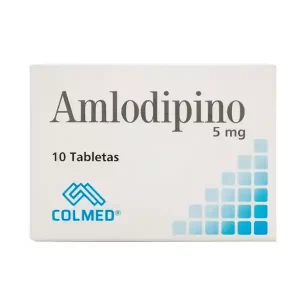 Amlodipino Colmed 5 mg – Caja x 10 tabletas